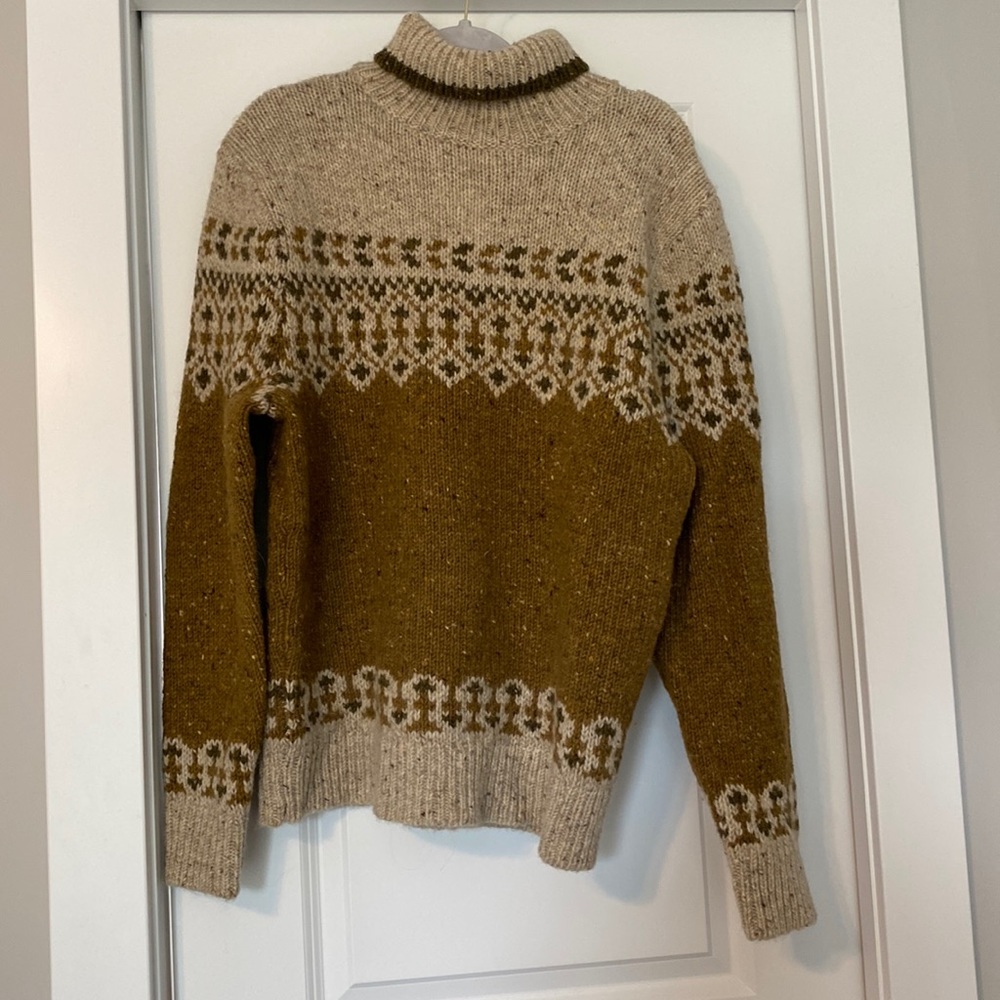 J Crew turtle neck wool sweater